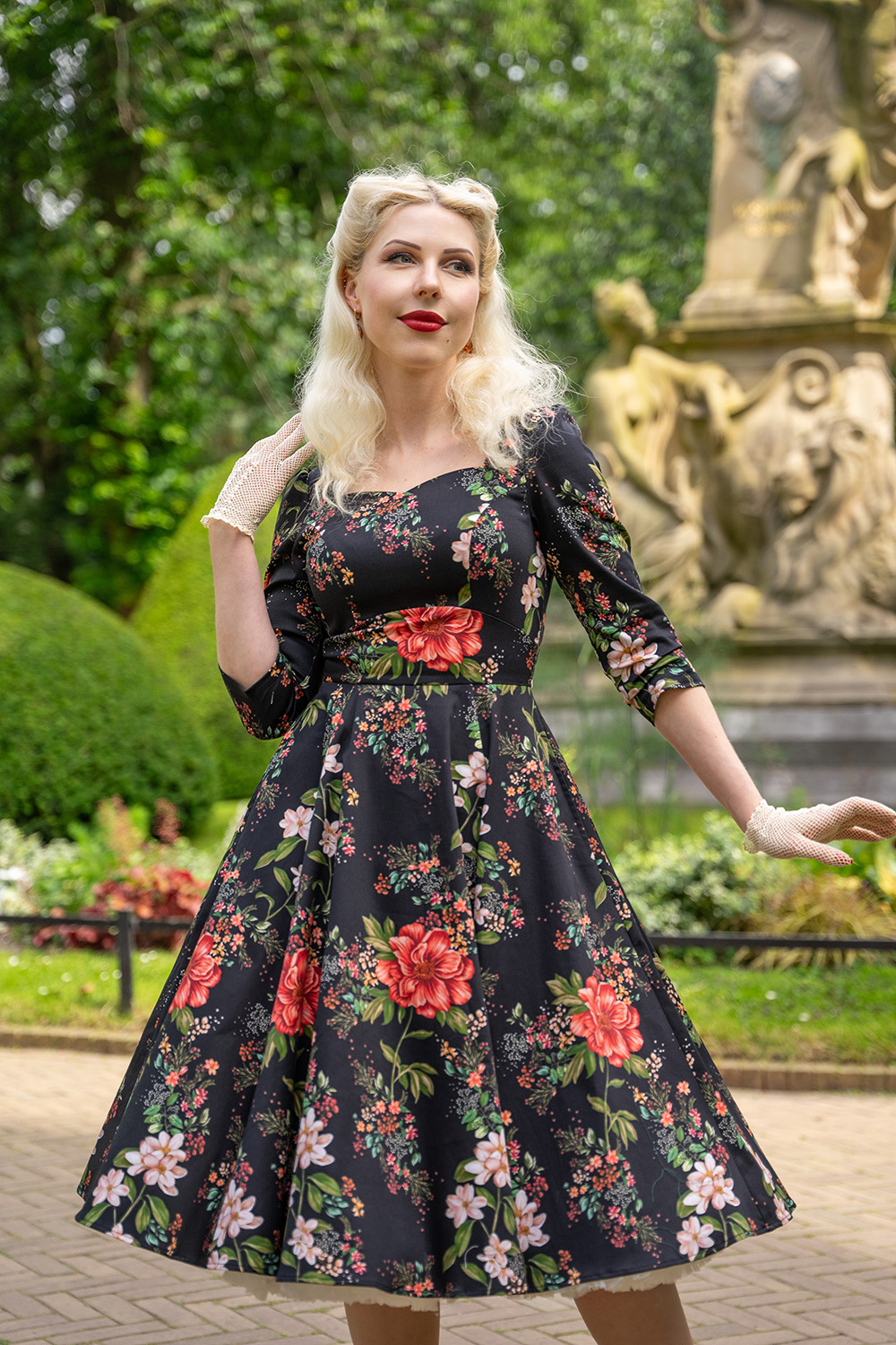 Isla Floral Swing Dress